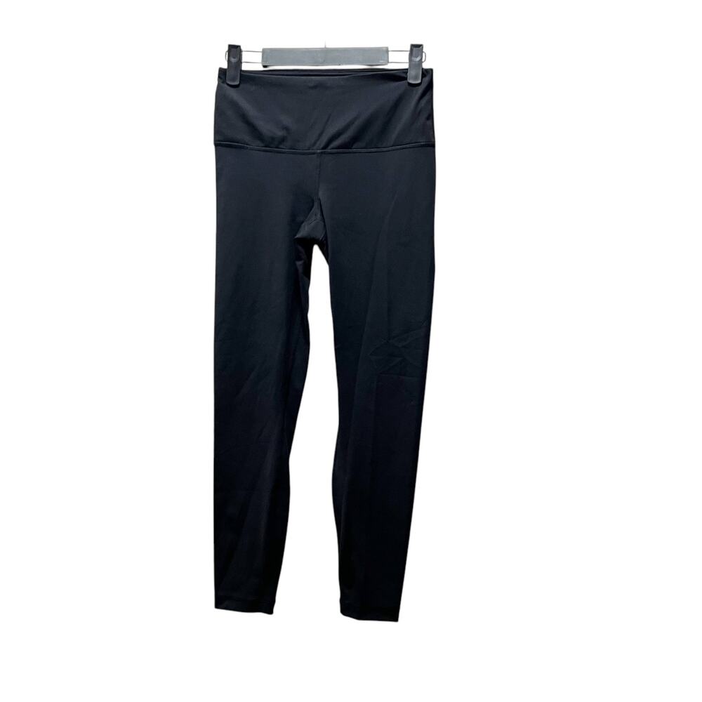 Yogalicious Lux Leggings Black Stretch Dark Wash Workout Yoga Athleisure Size S